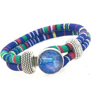 Bracelet Cotton Noosa Handmade 20mm snap SB20